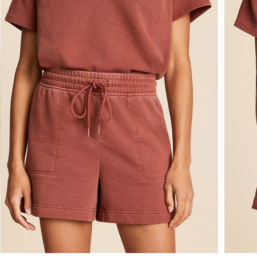 XL Lou & Grey Washed Cozy Cotton Shorts